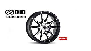 Enkei Tuning SC46  Black Polished [upl. by Llehsram]