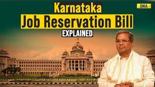 What Is Karnataka’s Job Reservation Bill For Kannadigas And Why It Is Under Scrutiny  Explained [upl. by Cadmar]