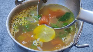 Lemon rasamRasamLemon rasam recipe in TamilRasam recipe in Tamil [upl. by Akialam822]