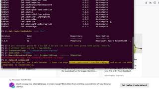 Using Azure PowerShell in Docker  Preinstalled Azure PowerShell  just start an instance and use [upl. by Tichon]