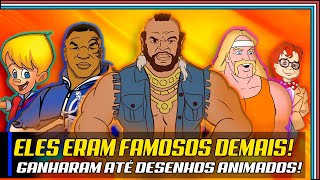 Desenhos Animados de Celebridades dos Anos 80 [upl. by Glori334]