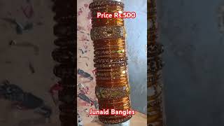 Most Beautiful Gold Bangles ✨️How to make bangles  Designer Bridal Bangles Set at homebangles [upl. by Teeter]