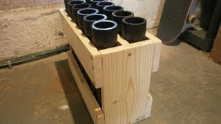 How To Build A 12 Shot Mortar Rack [upl. by Yenffit]