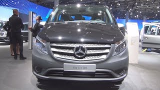 MercedesBenz Vito Tourer Crew 111 CDI Combi Van 2017 Exterior and Interior [upl. by Baptiste]