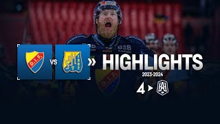 Djurgården vs Södertälje  Highlights 2912 [upl. by Halas]