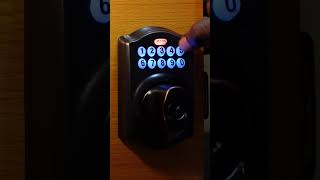 Schlage BE365—How to Delete User Code [upl. by Cott]