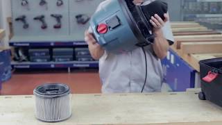 Bosch GAS 1515PS Vacuum Cleaner [upl. by Gervais840]