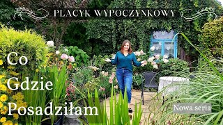 Projekt RABATY na słońce Placyk wypoczynkowy Dobór ROŚLIN Inspiracje porady Ogród dla początkujących [upl. by Danie]