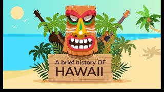 Hawaii History Timeline  Animation [upl. by Esdras944]