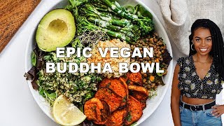 EPIC FLAVOURFUL BUDDHA BOWL 5 easy vegan recipes [upl. by Syxela876]