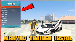 How to Install MENYOO TRAINER in GTA 5  GTA 5 Mods 2024  LATEST VERSION 2024 [upl. by Adnawed]