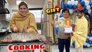 Surprise Your Family Member With a Birthday 😍 Mami Ny Big Fish Cooking Ki 🐠 [upl. by Seed]