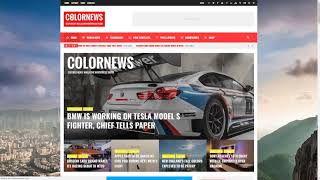 ColorNews  NewsMagazine WordPress Theme Rudyard Odin [upl. by Januarius735]