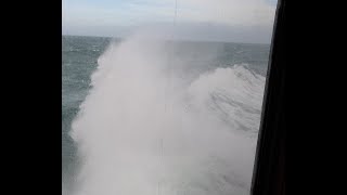 Very rough Irish Sea crossing [upl. by Belva450]