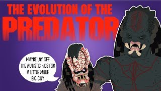 The Evolution of The Predator Animated [upl. by Euqinamod]