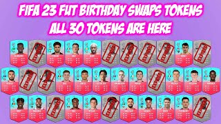 Fifa 23 Fut Birthday Swaps Token How to get all Fut Birthday Tokens [upl. by Galina243]