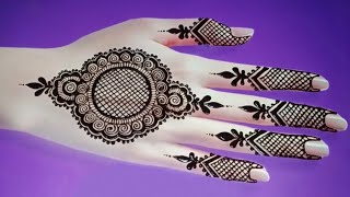 Beautiful new design mehandi  মেহেদির নতুন ডিজাইন  mehandi ka design  mehndi designs  mehndi [upl. by Ileyan194]