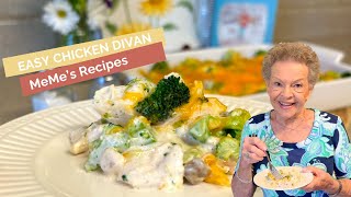 MeMes Recipes  Easy Chicken Divan [upl. by Clio]