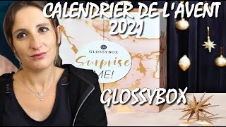 🎅CALENDRIER DE LAVENT 2021  GLOSSYBOX 🇲🇫 version [upl. by Ruelu]