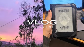 VLOG 02  Volta ao trabalho e Helena de Machado de Assis [upl. by Anabel]