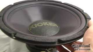 KICKER Freeair F12 Subwoofer Overview 1992 Old School [upl. by Aetnahs]