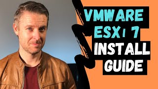 HOW to INSTALL amp CONFIGURE VMware ESXi 70 [upl. by Dnomad]