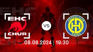 Preseason 2024  EHC Chur  HC Davos [upl. by Lona]