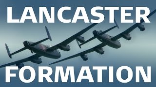 Beautiful Lancaster Formation at Eastbourne 2014 2LancUK [upl. by Ansilma421]