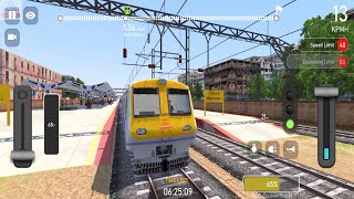 Indian Local Train Sim Game Android Gameplay  New Indian Train Games 2024 [upl. by Dorr]