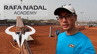 Rafa Nadal Tennis Academy Mallorca  What is it like inside [upl. by Airdnaid]