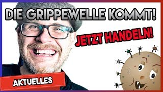 Grippewelle 👉 Was tun  Dazu die Unterschiede zwischen grippalem Infekt und Grippe [upl. by Ycrad25]