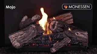 Monessen Mojo Vent Free Gas Logs [upl. by Refeinnej]