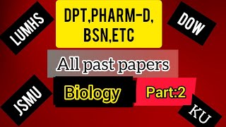 LUMHSKUJSMUDOW past papers of DPTPHARMDBSN radiology medical entry test past papers [upl. by Aivax]