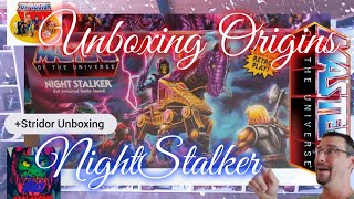 Masters of the Universe Origins Night Stalker Unboxing [upl. by Inasah]