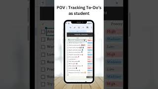 Tracking To Do as student tasktracking studentmotivation studentplanner weeklyplanner multiuse [upl. by Ahsinahs18]