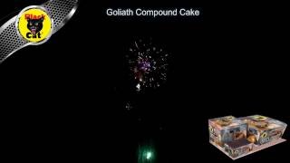 Goliath 276 Shot CE Compound Cake by Black Cat Fireworks [upl. by Guillaume]