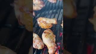 Charcoal Grilled Chicken Wings on the Kamado Joe Classic 2 [upl. by Eenyaj857]