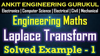 Laplace Transform Solved example 1 gate engineering engineeringmathematics [upl. by Sebbie]