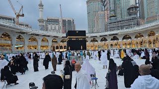 Makkah haram sharif  23 December 2023  kaaba live🔴☔  beautiful weather Makkah  Makkah official [upl. by Dulcy]