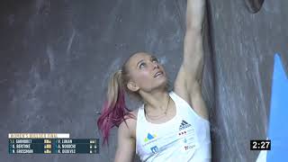 Janja Garnbret  IFSC Meiringen 2021  Boulder [upl. by Intyrb]