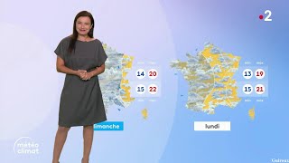 Anaïs Baydemir pour les journaux météo climat du midi sur France 2 le 19 Septembre 2024 [upl. by Einegue]