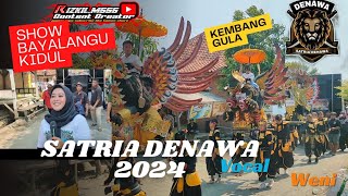 KEMBANG GULA VIRAL ‼️SINGA DANGDUT SATRIA DENAWA VOCWENI 2024 show bayalangu kidul [upl. by Sussi]