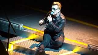 U2 London Cedarwood Road 20151030  U2gigscom [upl. by Ydroj384]