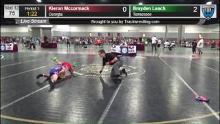 497 Novice 75 Kieron Mccormack Georgia vs Brayden Leach Tennessee 8569443104 [upl. by Pen]