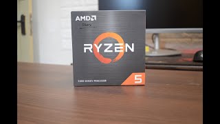 AMD Ryzen 5600x CPU Unboxing amp Installation [upl. by End92]