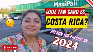 Así son los PRECIOS en COSTA RICA 🇨🇷 Actualizado 2024 ¿CARISIMO o ¿BARATO😱🫣 [upl. by Ensign]