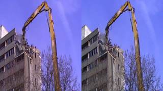 Ferrier Estate in 3D  Demolition of Standish House [upl. by Willman43]