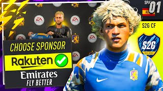 NEW SERIES CHOOSING OUR KIT SPONSOR🔥  FIFA 22 CREATE A CLUB EP1 [upl. by Nixie]