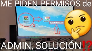 🚀💻 EJECUTAR PROGRAMAS SIN PERMISOS de ADMINISTRADOR WINDOWS 10 FÁCIL y RÁPIDO [upl. by Callie93]