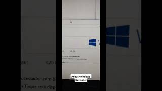 Windows 10 com windows defender totalmente desabilitado windows10 windowsdefender windows [upl. by Ezmeralda]